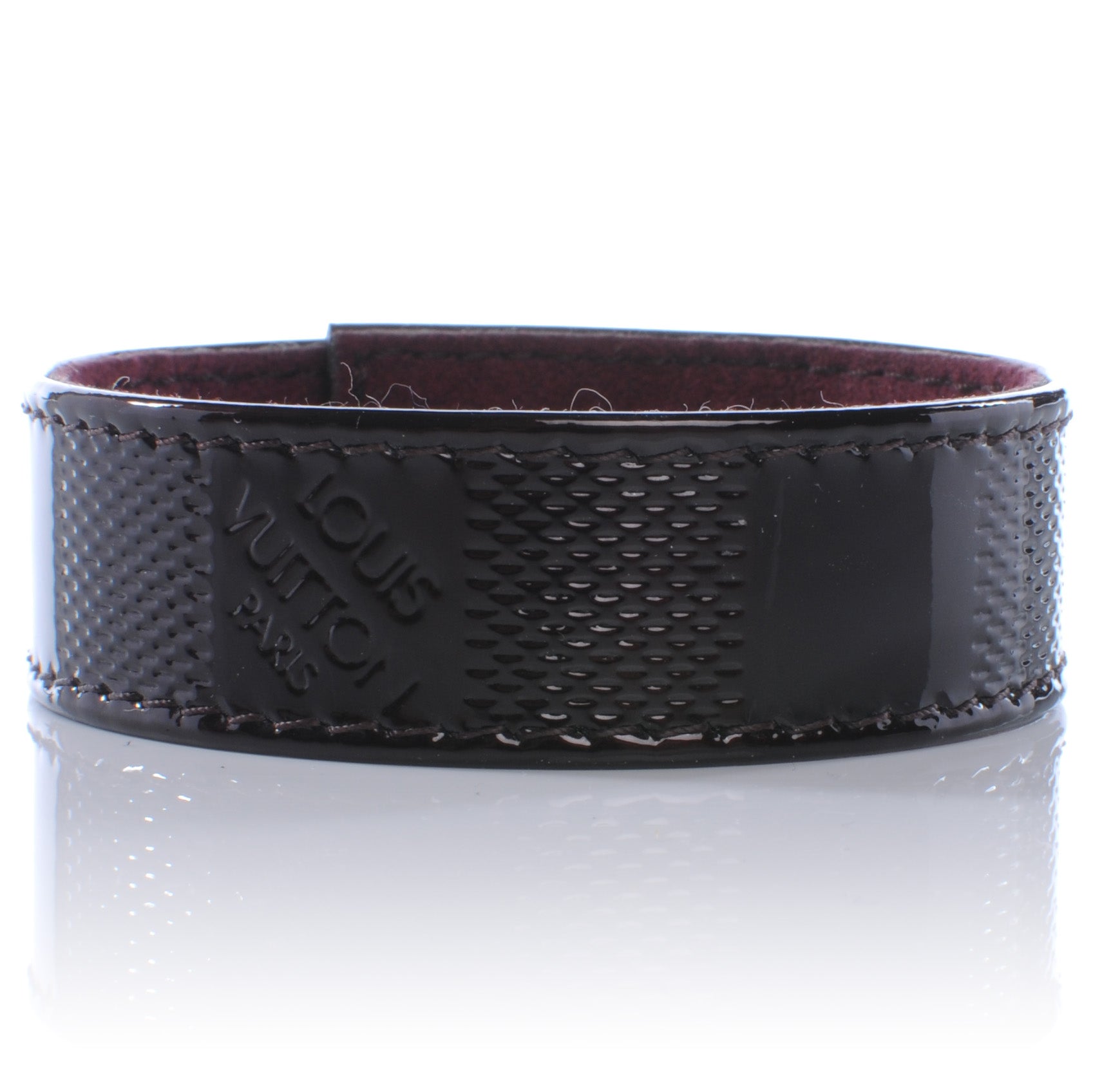 Louis Vuitton Damier Vernis Bracelet Amarante 1 of 4