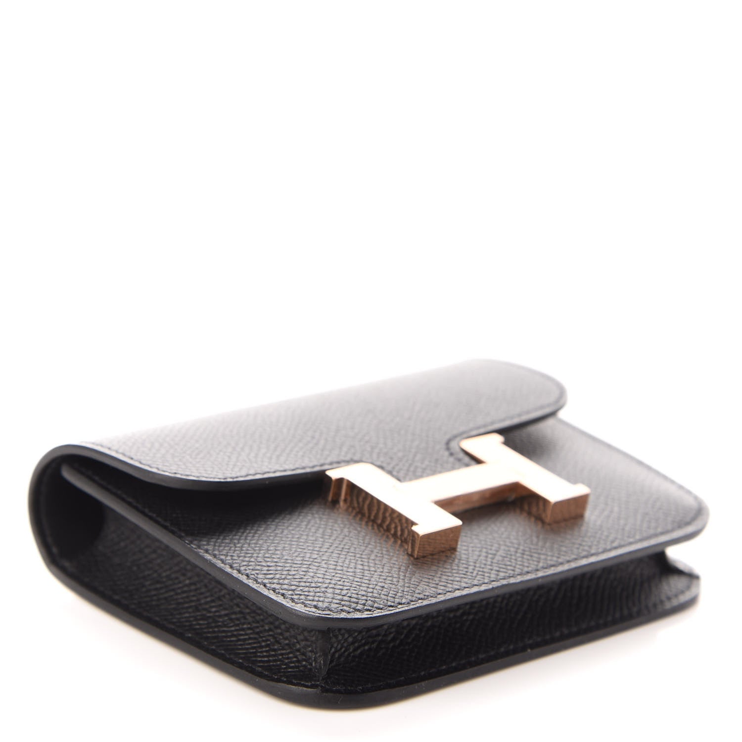 Hermes Epsom Constance Slim Wallet Black 5 of 7