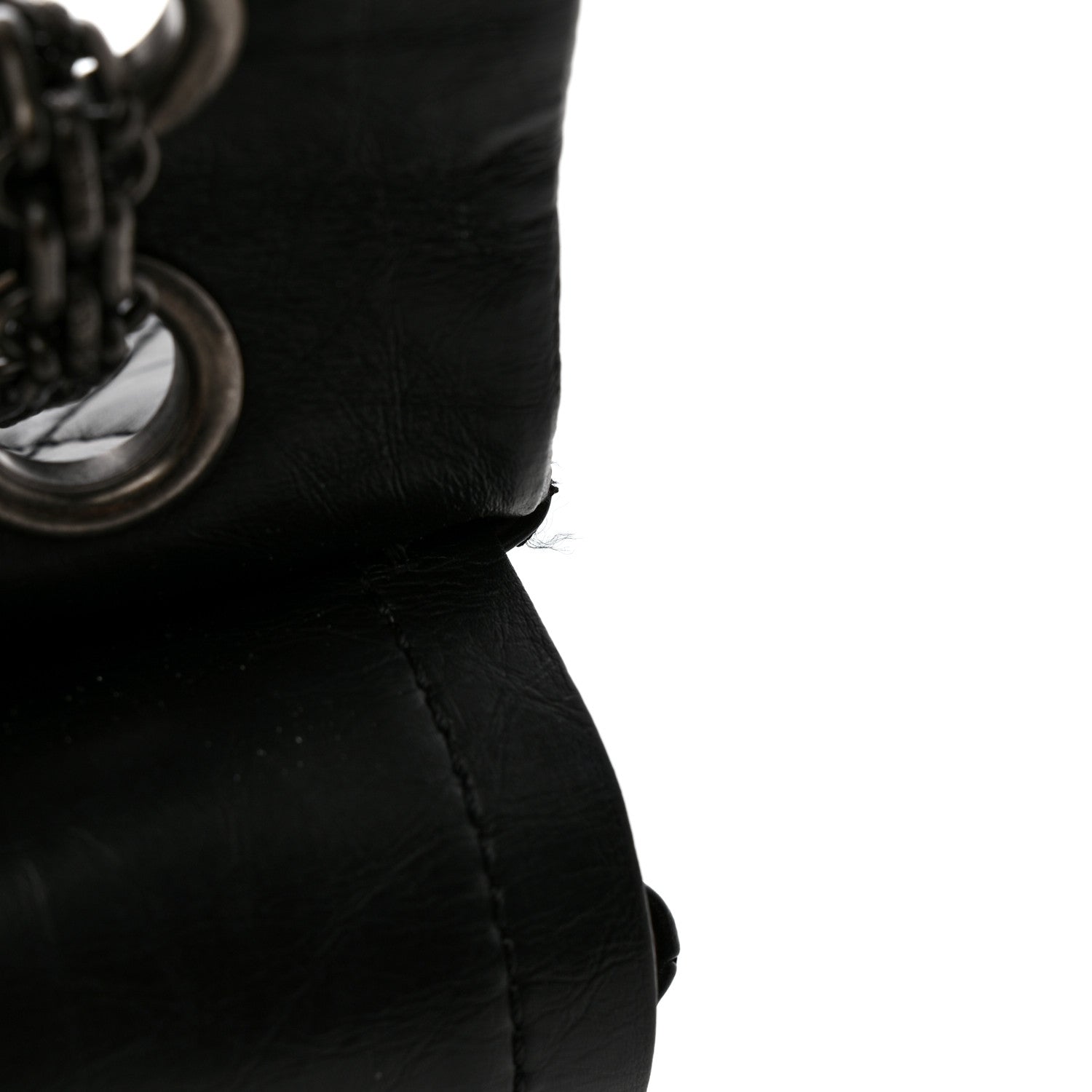 Chanel Aged Calfskin Quilted 2.55 Reissue 225 Flap Black 12 of 12