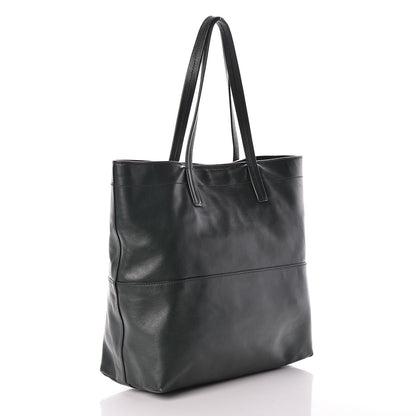 Miu Miu Vitello Soft Calfskin Shopping Tote Dark Green 3 of 12