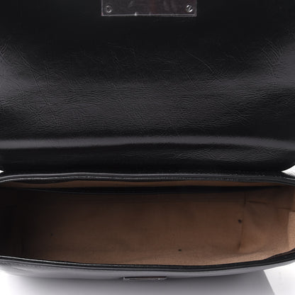 Givenchy Creased Patent Calfskin Small ID Flap Black 3 of 3