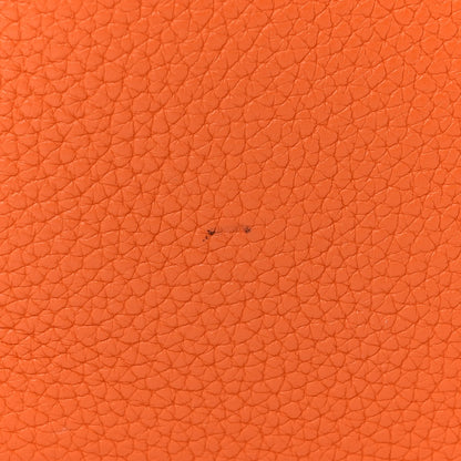 Hermes Taurillon Clemence Victoria II 35 Orange 11 of 13