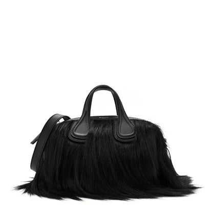 Givenchy Goat Hair Print Micro Nightingale Black 1 of 10