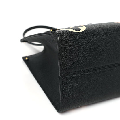 Louis Vuitton Empreinte Monogram Giant Onthego MM Black Beige 8 of 9