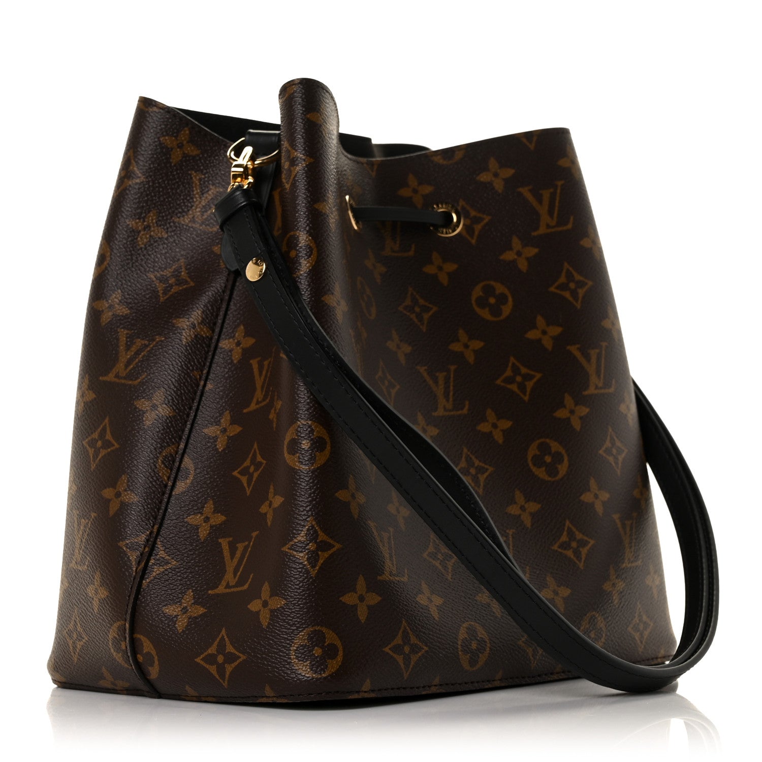 Louis Vuitton Monogram Neonoe MM Black 3 of 7