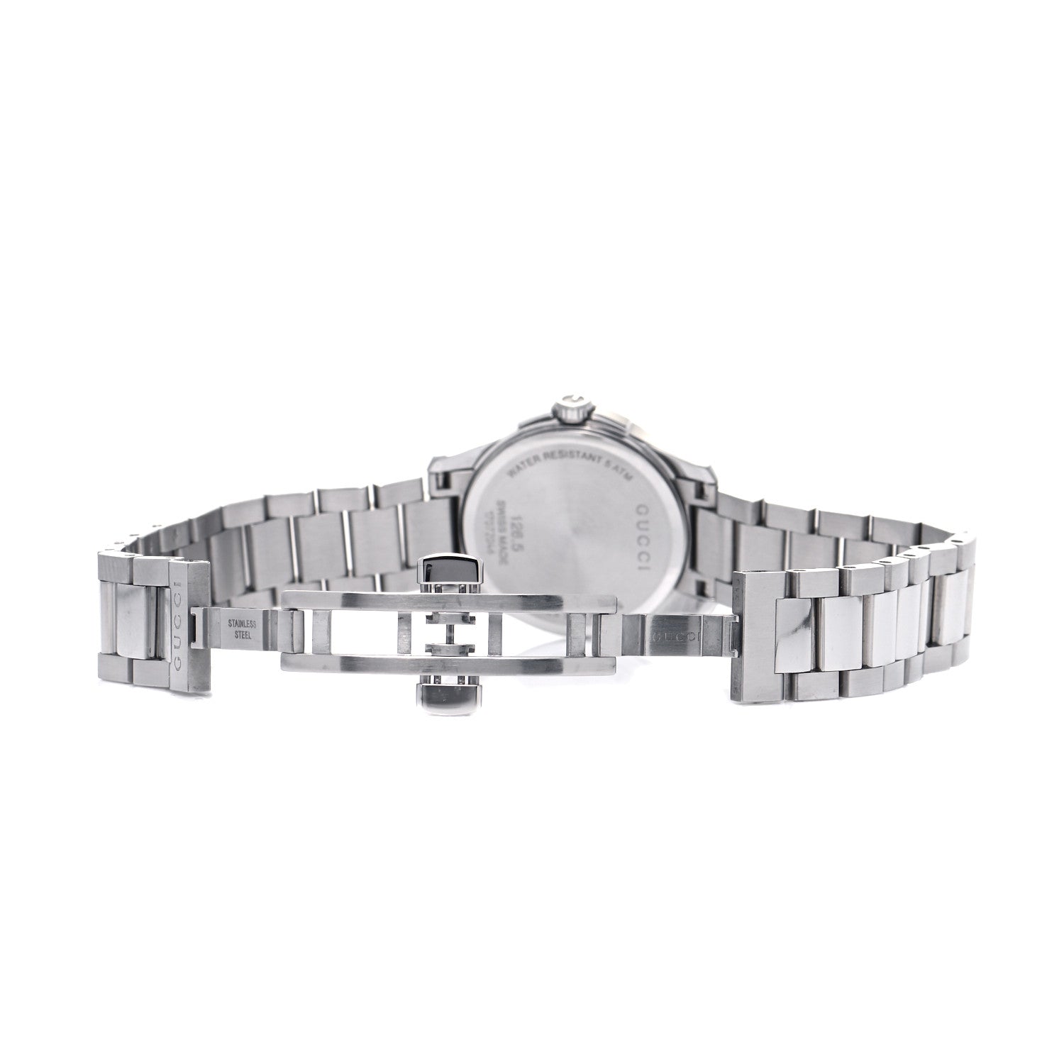 Gucci Stainless Steel 27mm G-Timeless Quartz Watch Brown 5 of 6