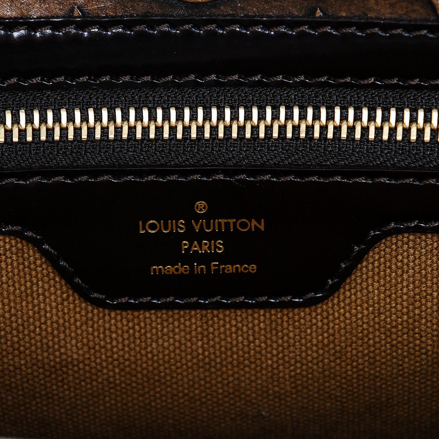 Louis Vuitton Monogram Embossed Sergent PM Bronze 6 of 7