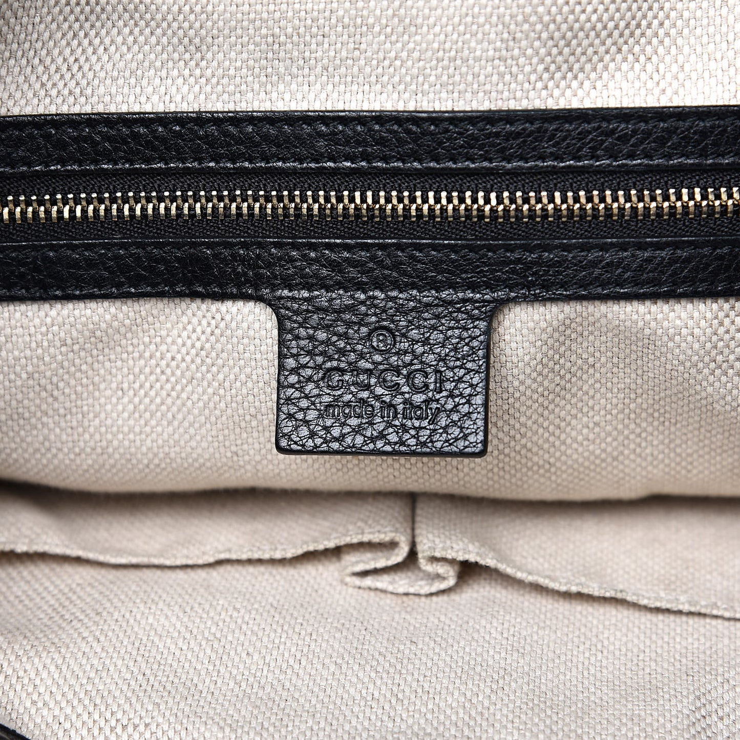 Pebbled Calfskin Medium Soho Chain Shoulder Bag Black