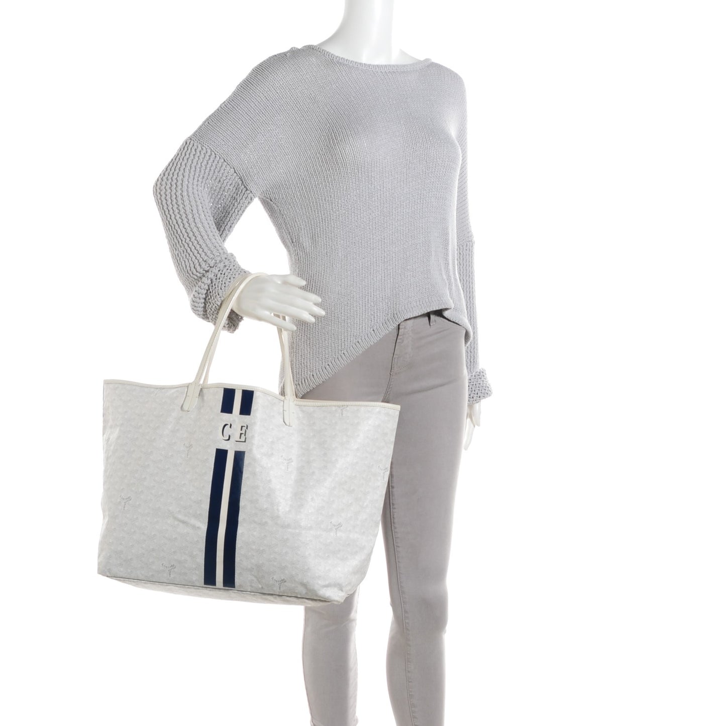 Goyardine Saint Louis GM White