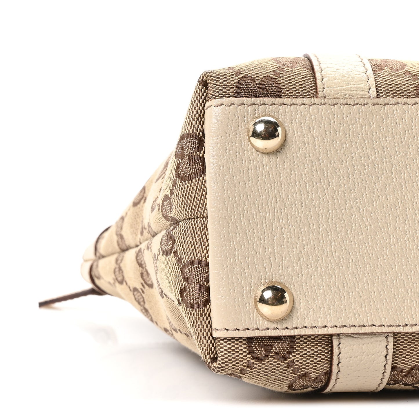 Monogram Small Abbey Tote Off White