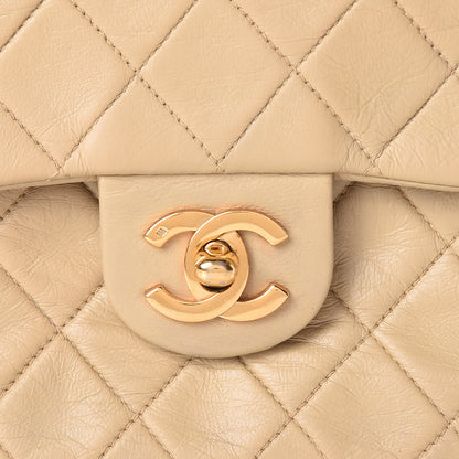 Chanel Lambskin Quilted Mini Square Flap Beige 11 of 11