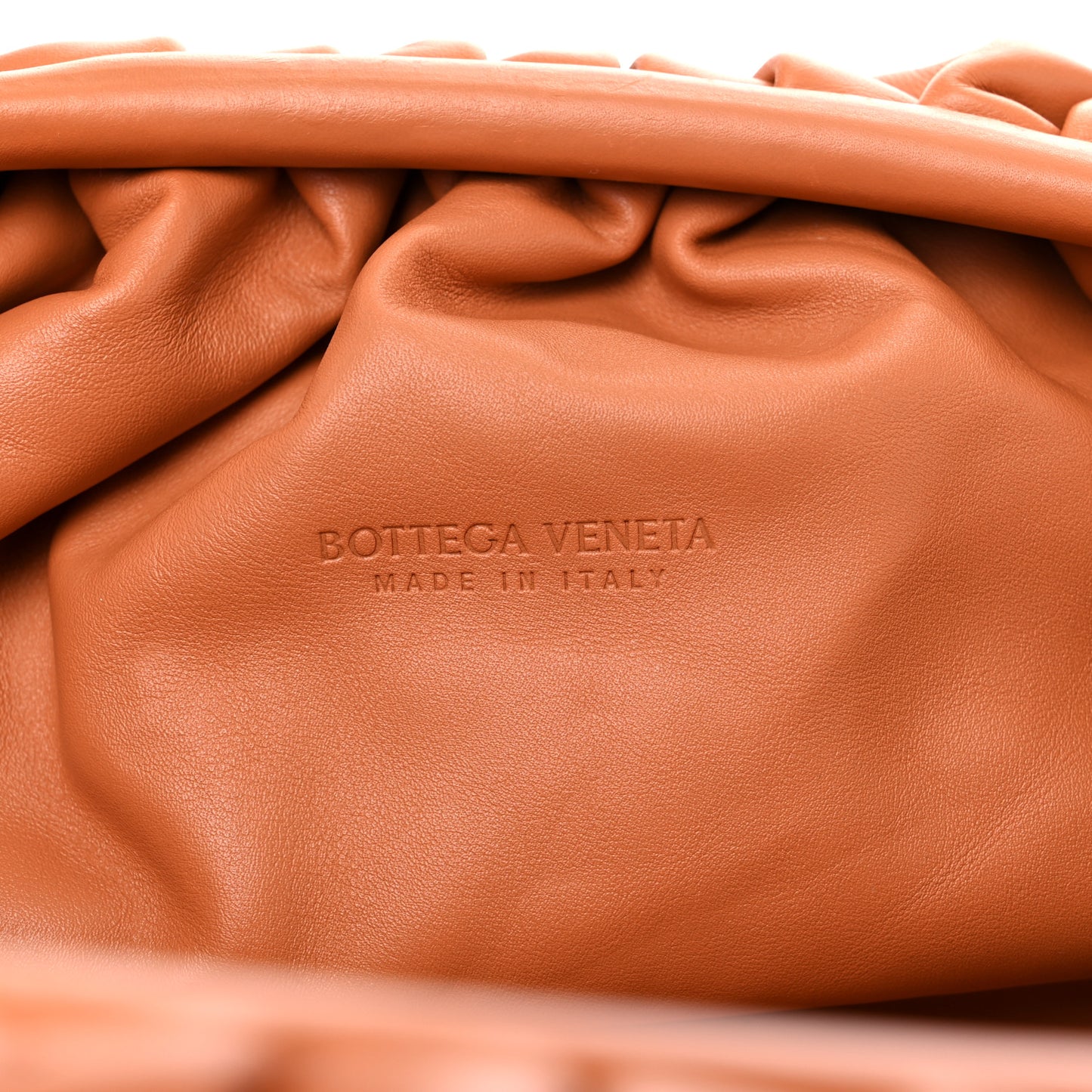 Smooth Butter Calf The Pouch Oversized Clutch Clay