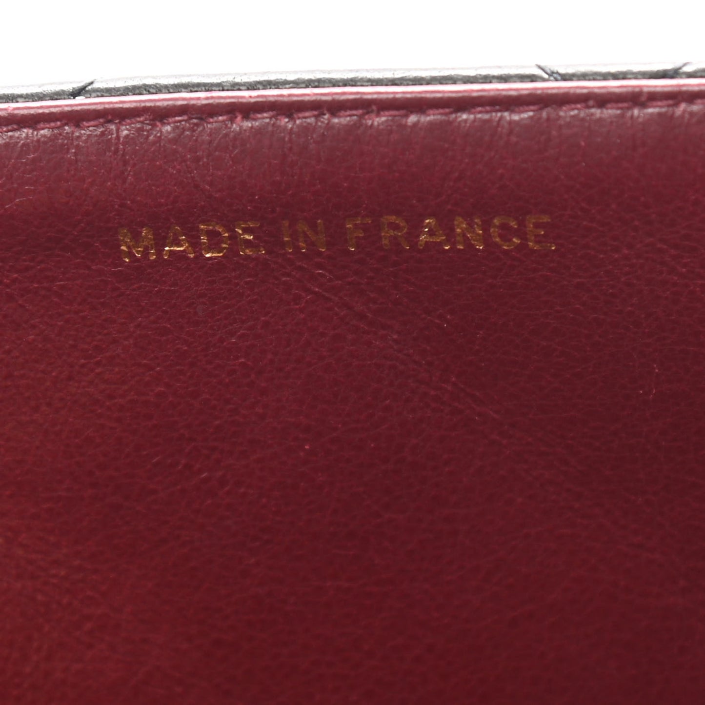 Lambskin Quilted Medium Single Flap Brown