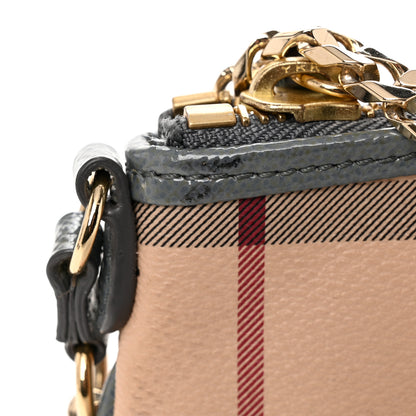 Burberry Haymarket Check Clara Pochette Grey 11 of 11