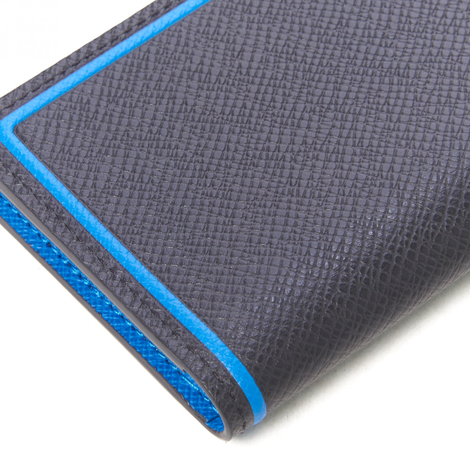 Louis Vuitton Taiga Pocket Organizer Black Blue 5 of 7