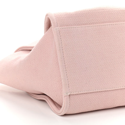 Chanel Canvas Large Deauville Tote Pink 8 of 9