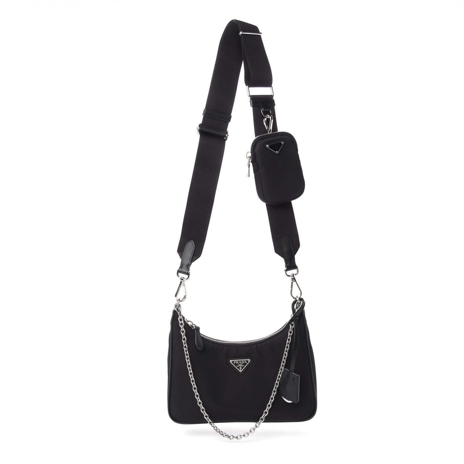 Prada Nylon Re-Edition 2005 Shoulder Bag Black 1 of 10