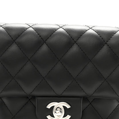 Chanel Calfskin Quilted CC Uniform Flap Belt Bag Black 9 of 11