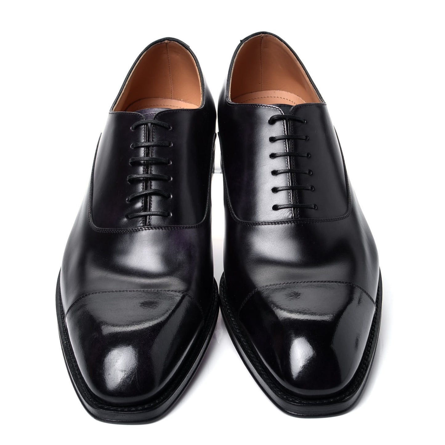 Calfskin Mens Vendome Richelieu 7.5 Black