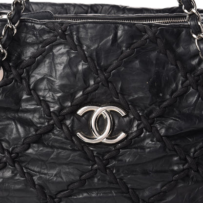 Chanel Calfskin Ultra Stitch Tote Black 9 of 23