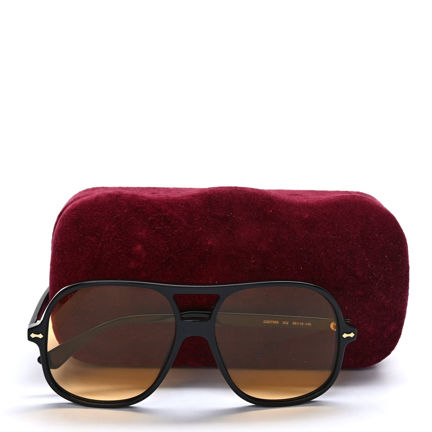 Aviator Sunglasses GG0706S Black