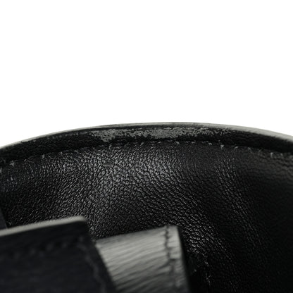 Celine Liege Calfskin Medium Classic Box Flap Bag Anthracite 16 of 17