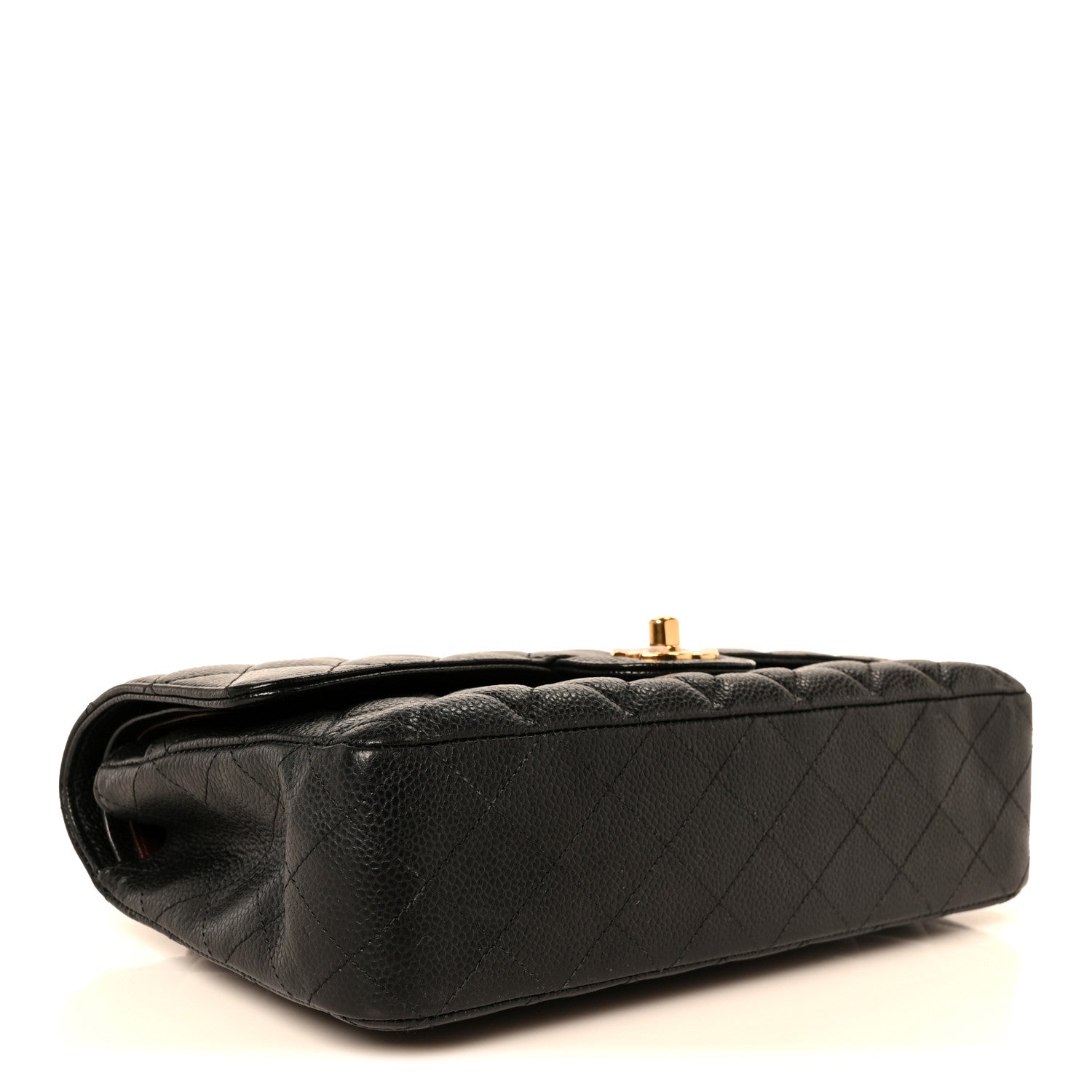 Chanel Caviar Quilted Medium Double Flap Black 4 of 11