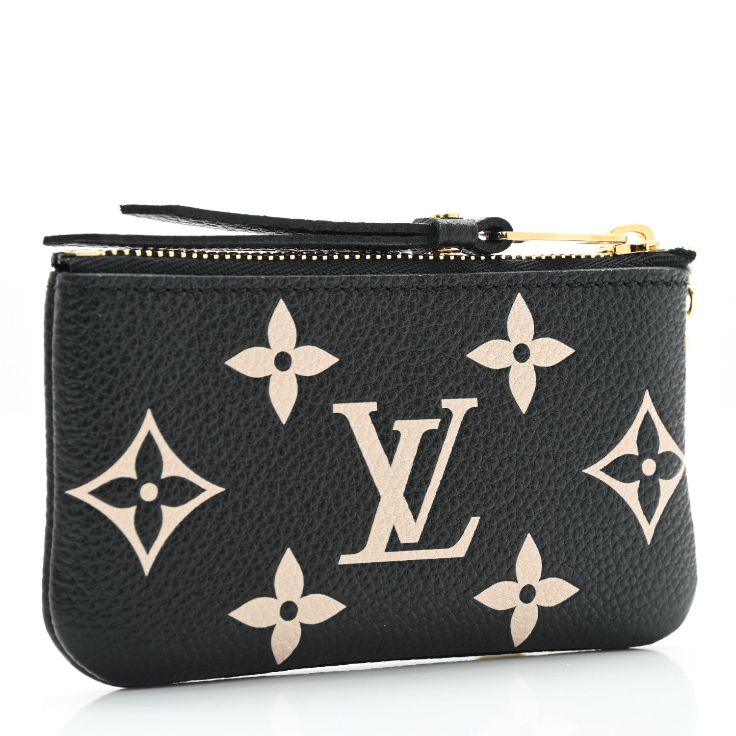 Louis Vuitton Empreinte Monogram Giant Key Pouch Black Beige 3 of 6