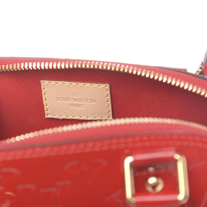 Louis Vuitton Vernis Alma BB Cherry 7 of 12