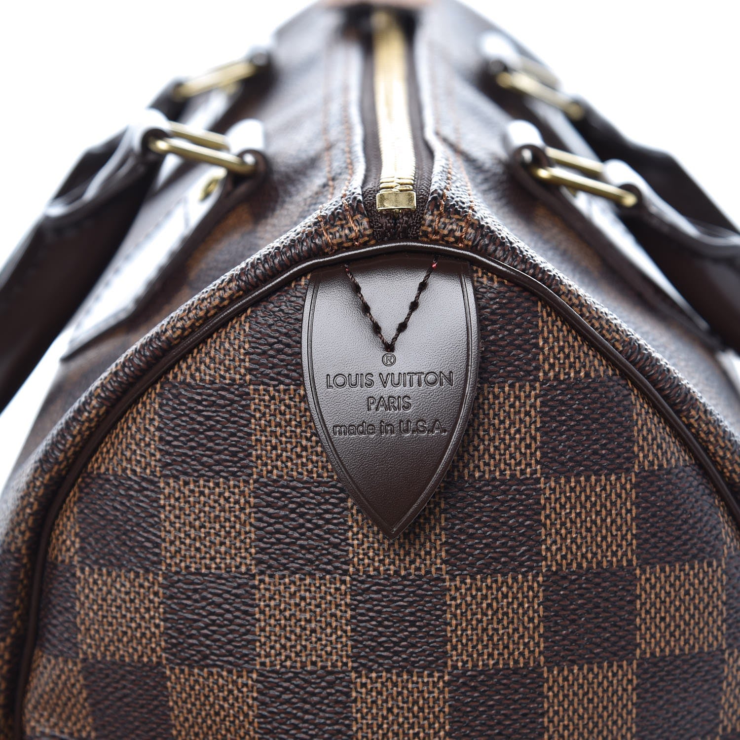 Louis Vuitton Damier Ebene Speedy 25 6 of 9