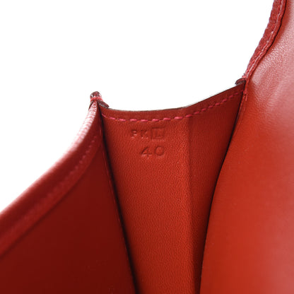 Hermes Chevre Mysore Jige Elan 29 Clutch Vermillion 7 of 8