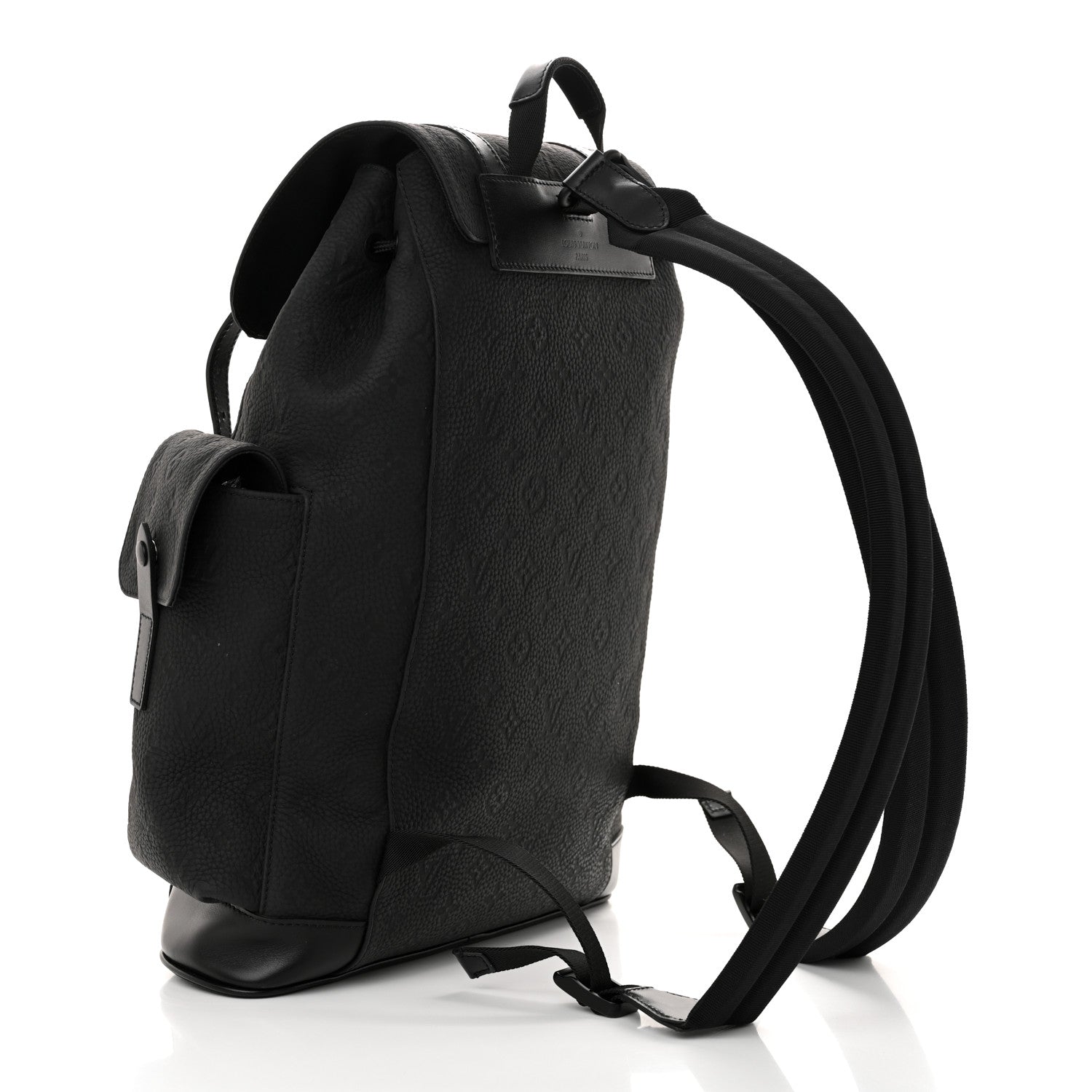 Louis Vuitton Taurillon Monogram Christopher MM Backpack Black 3 of 11