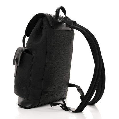 Louis Vuitton Taurillon Monogram Christopher MM Backpack Black 3 of 11