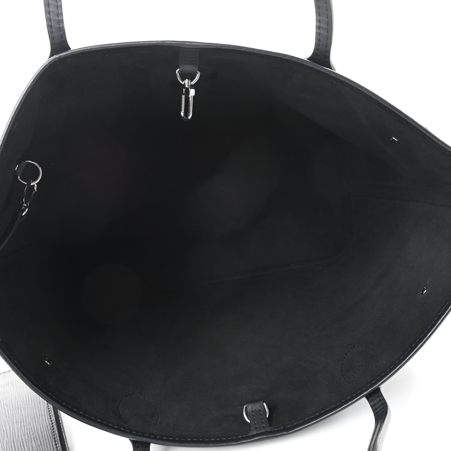 Louis Vuitton Epi Neverfull MM Black 5 of 9