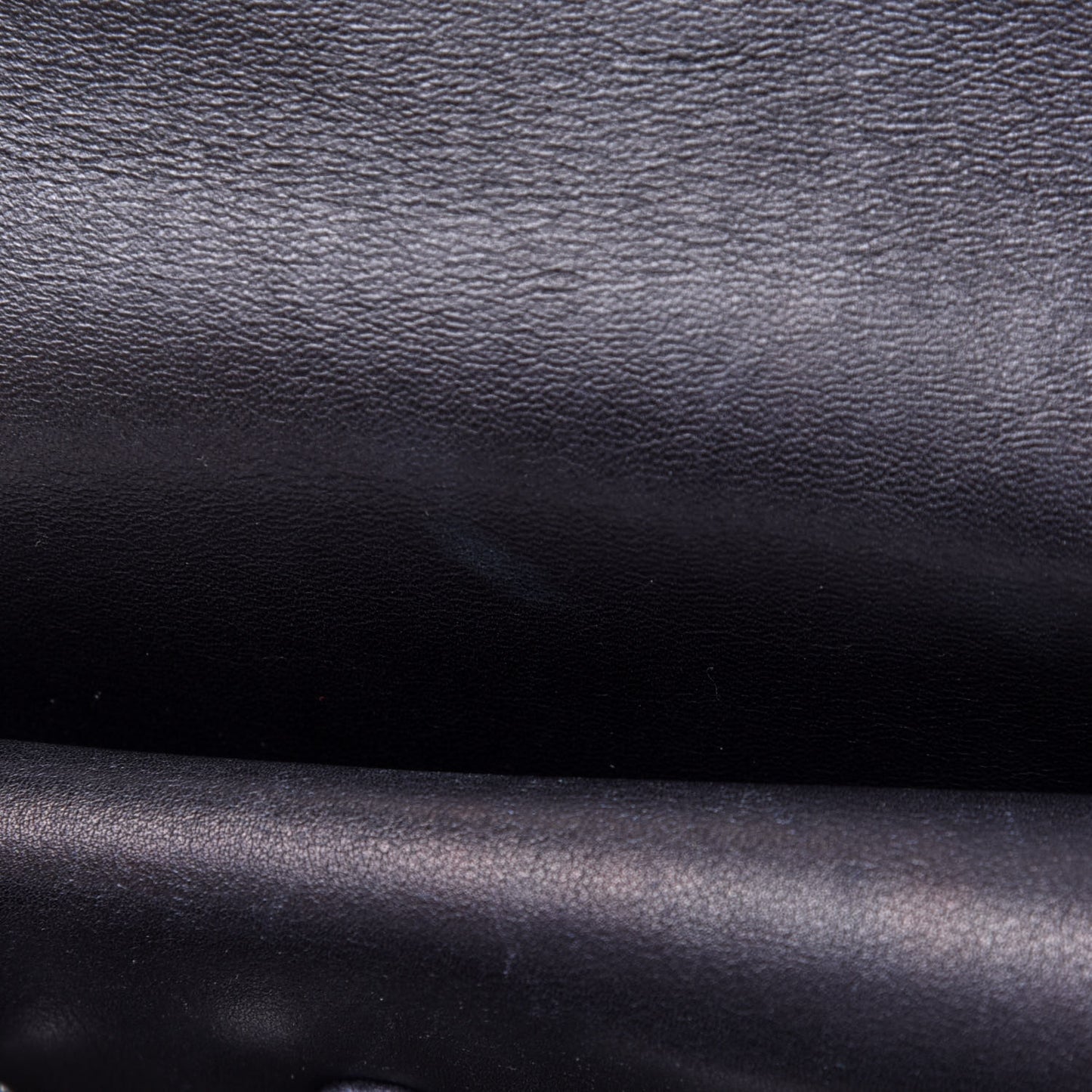 Vitello Rockstud Flip Lock Shoulder Flap Bag Black