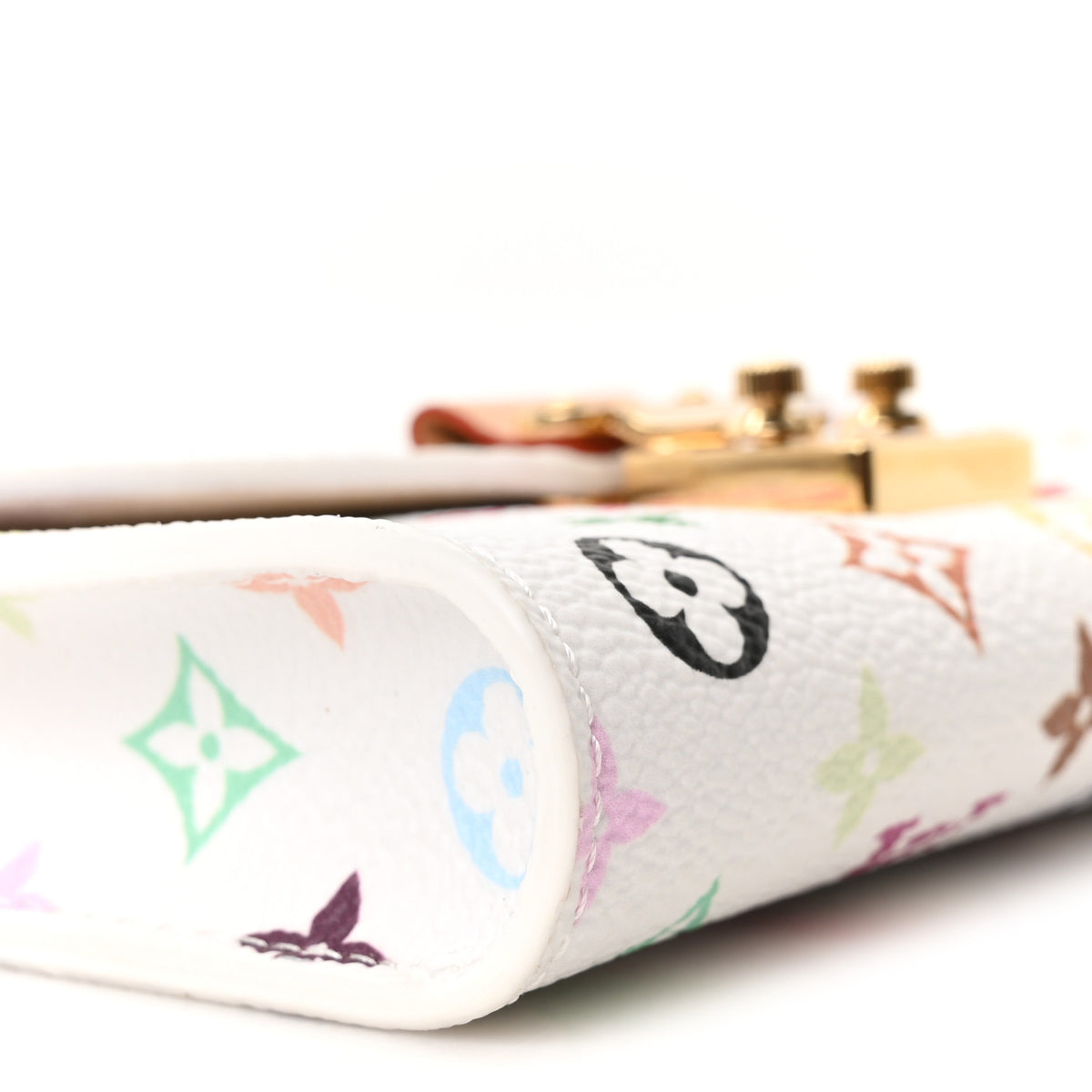 Louis Vuitton LV X TM Monogram Multicolor Pouch Metis Belt White 8 of 10