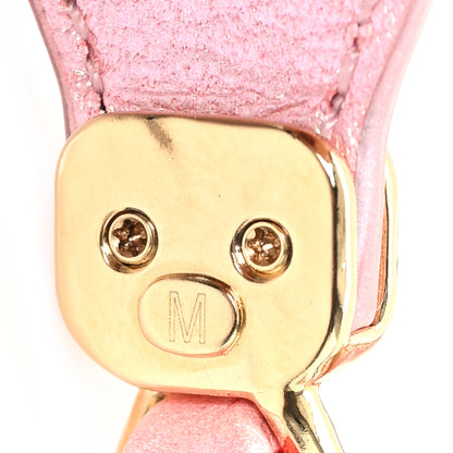 Chanel Iridescent Lambskin Metal Chain Belt M Light Pink 4 of 5