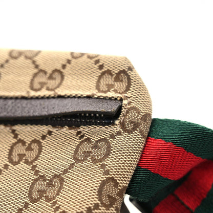 Gucci GG Monogram Double Pocket Belt Bag Dark Brown 16 of 16