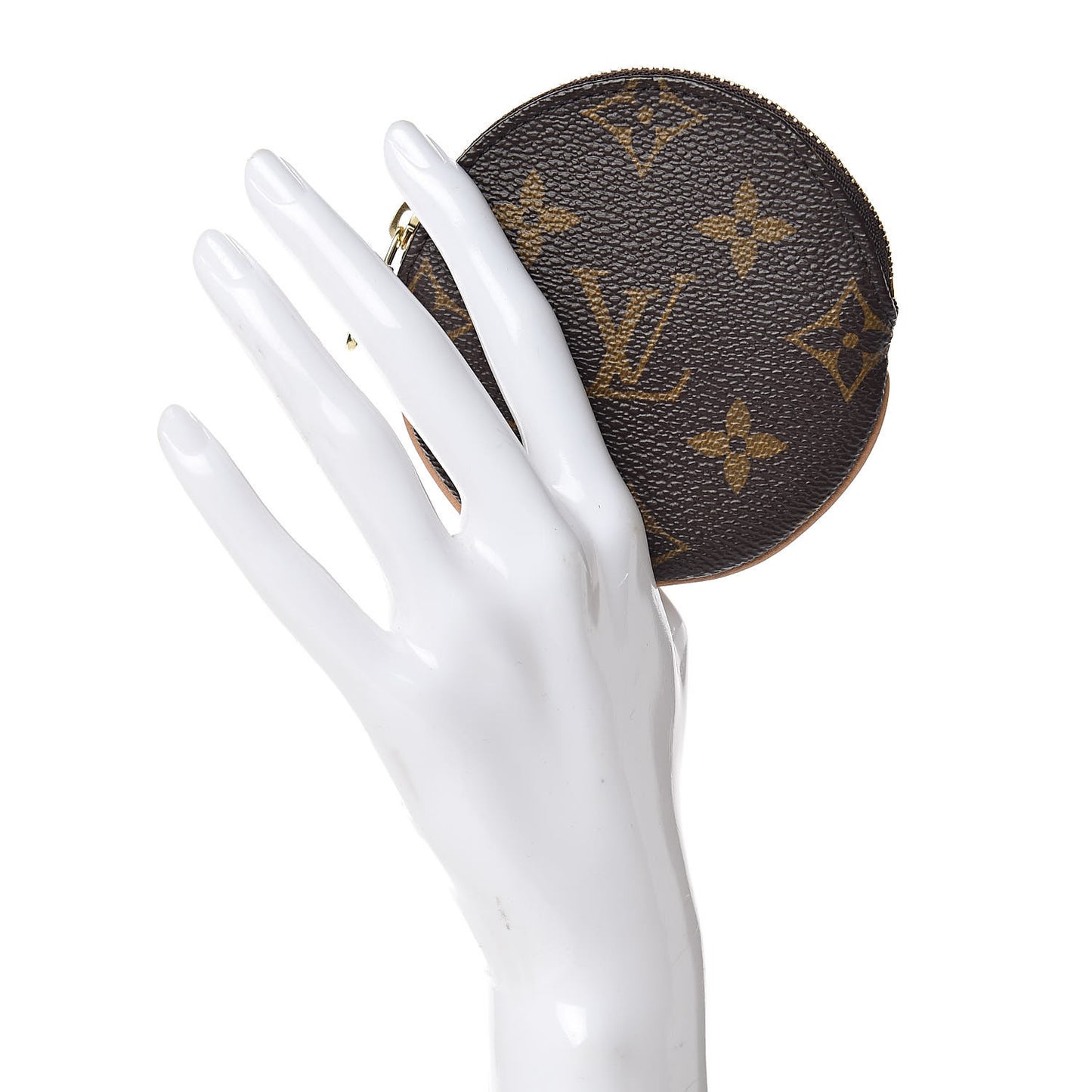 Monogram Round Coin Purse