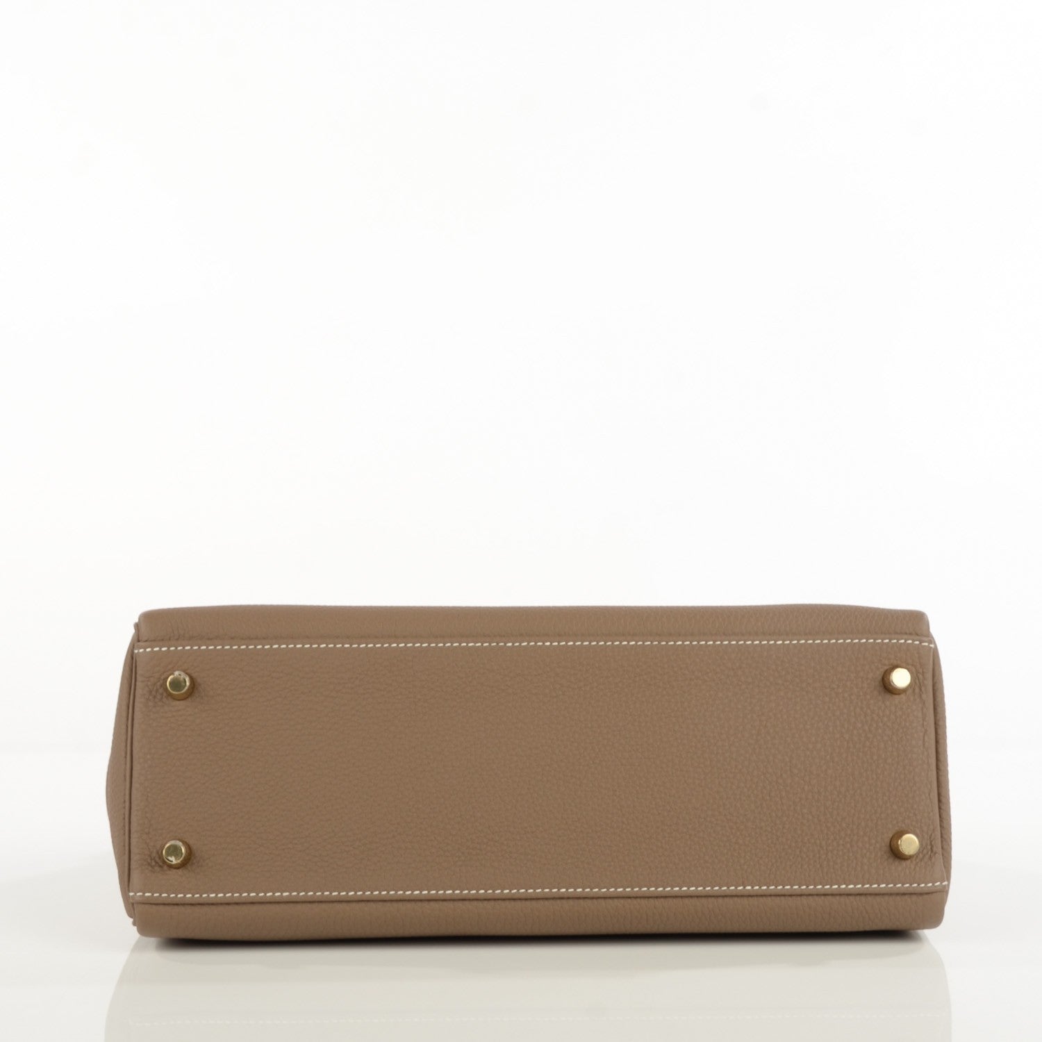 Hermes Togo Kelly Retourne 32 Etoupe 27 of 28