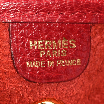 Hermes Buffle Skipper Vespa PM Rouge Vif 5 of 8