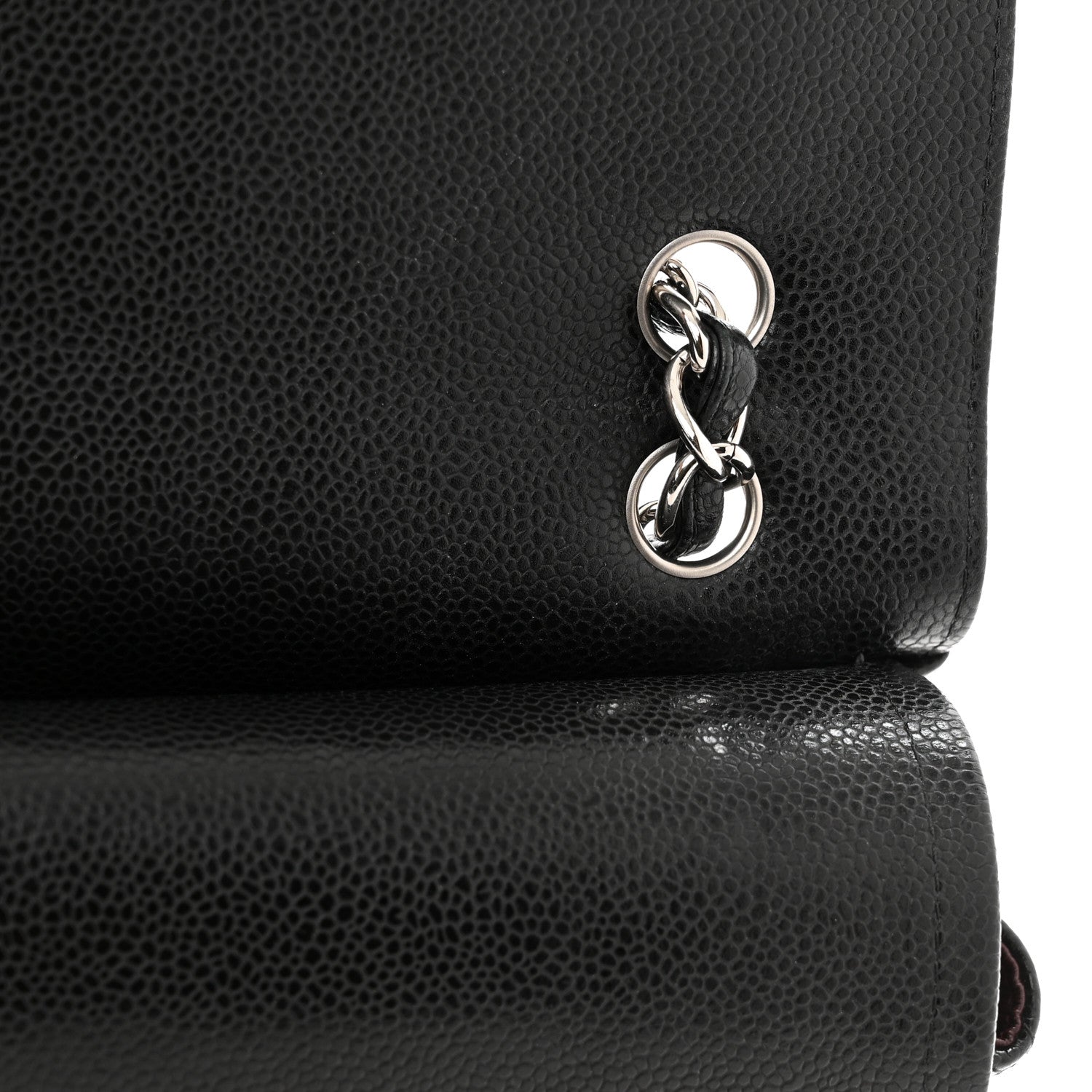 Chanel Caviar Quilted Maxi Double Flap Black 14 of 16