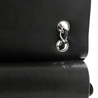 Chanel Caviar Quilted Maxi Double Flap Black 14 of 16