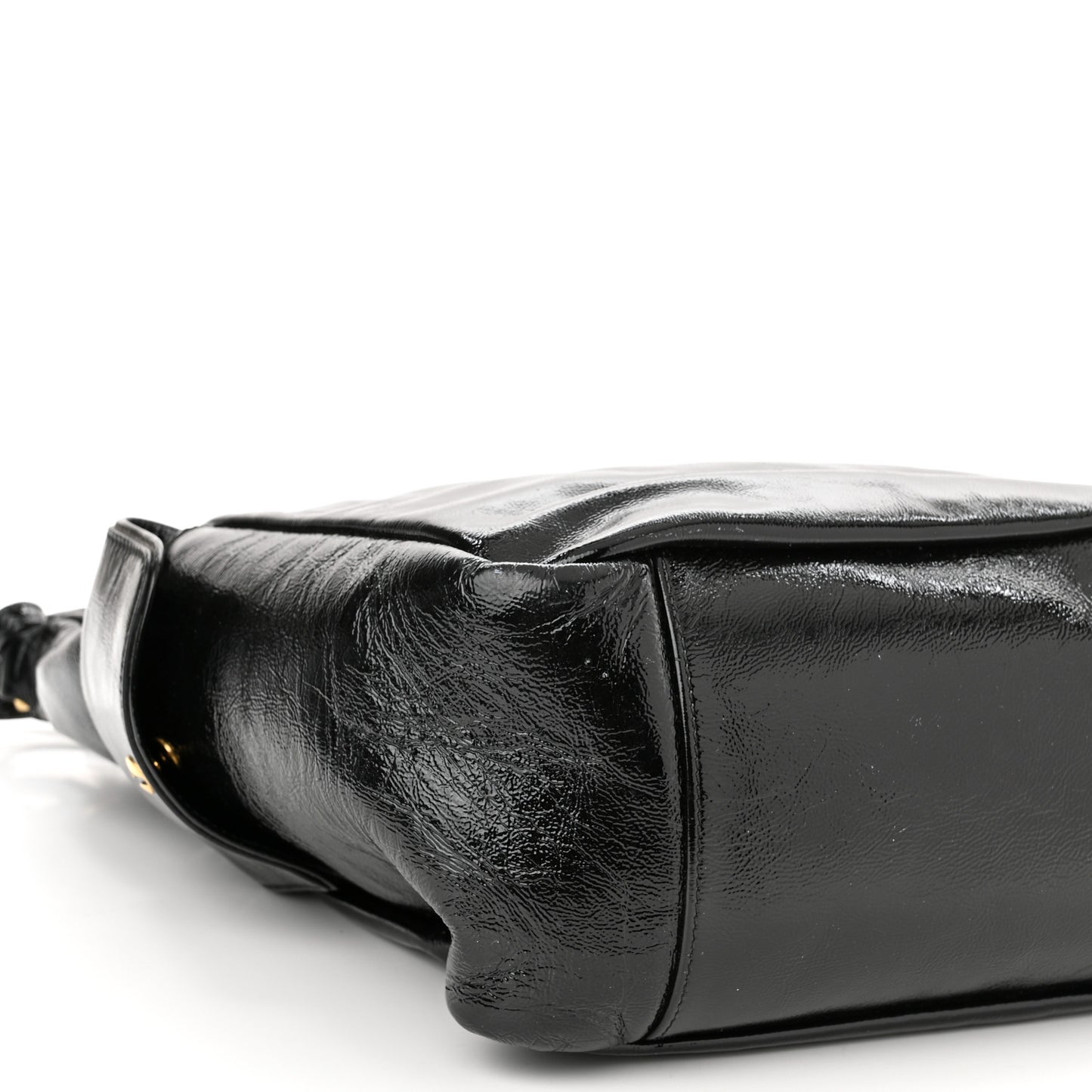 Patent Multy Medium Hobo Bag
