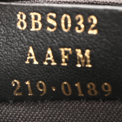 Fendi Vitello Soft F is Fendi Bi-Color FF 1974 Embossed Envelope Wallet On Chain with Pouches Maya Black 8 of 11