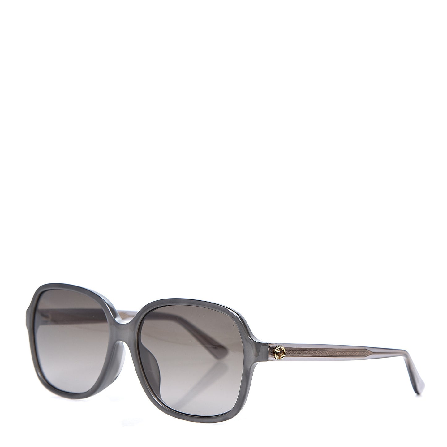Acetate Square Frame Sunglasses GG 3834/F/S Grey Pearl