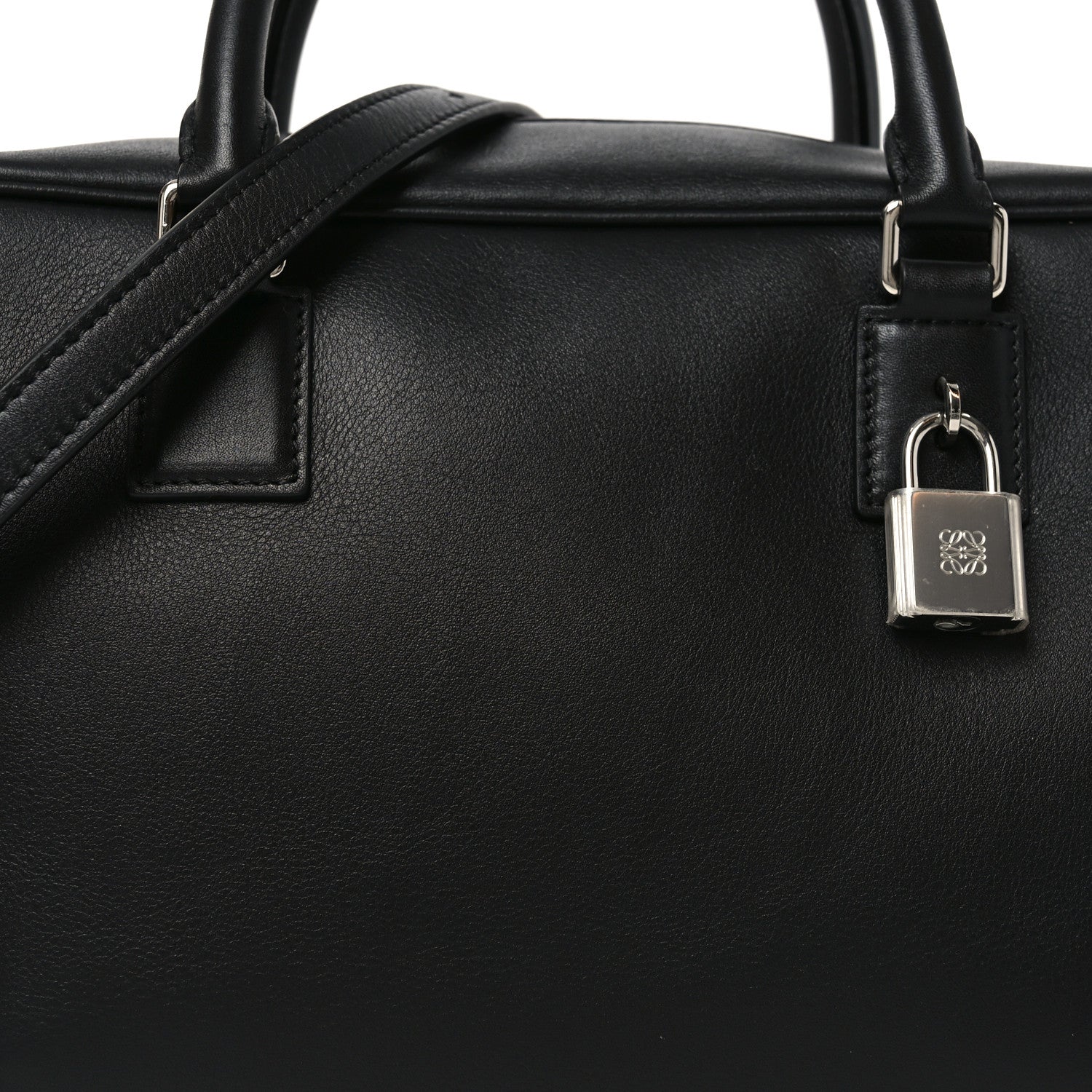 Loewe Calfskin Amazona 28 Black 7 of 9