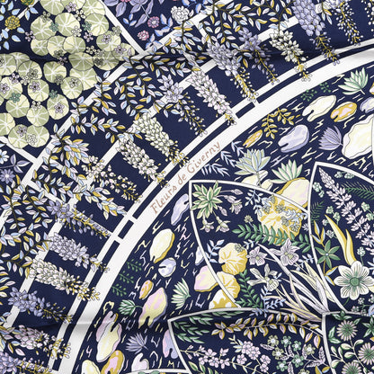 Hermes Silk Fleurs De Giverny Scarf 90 2 of 4
