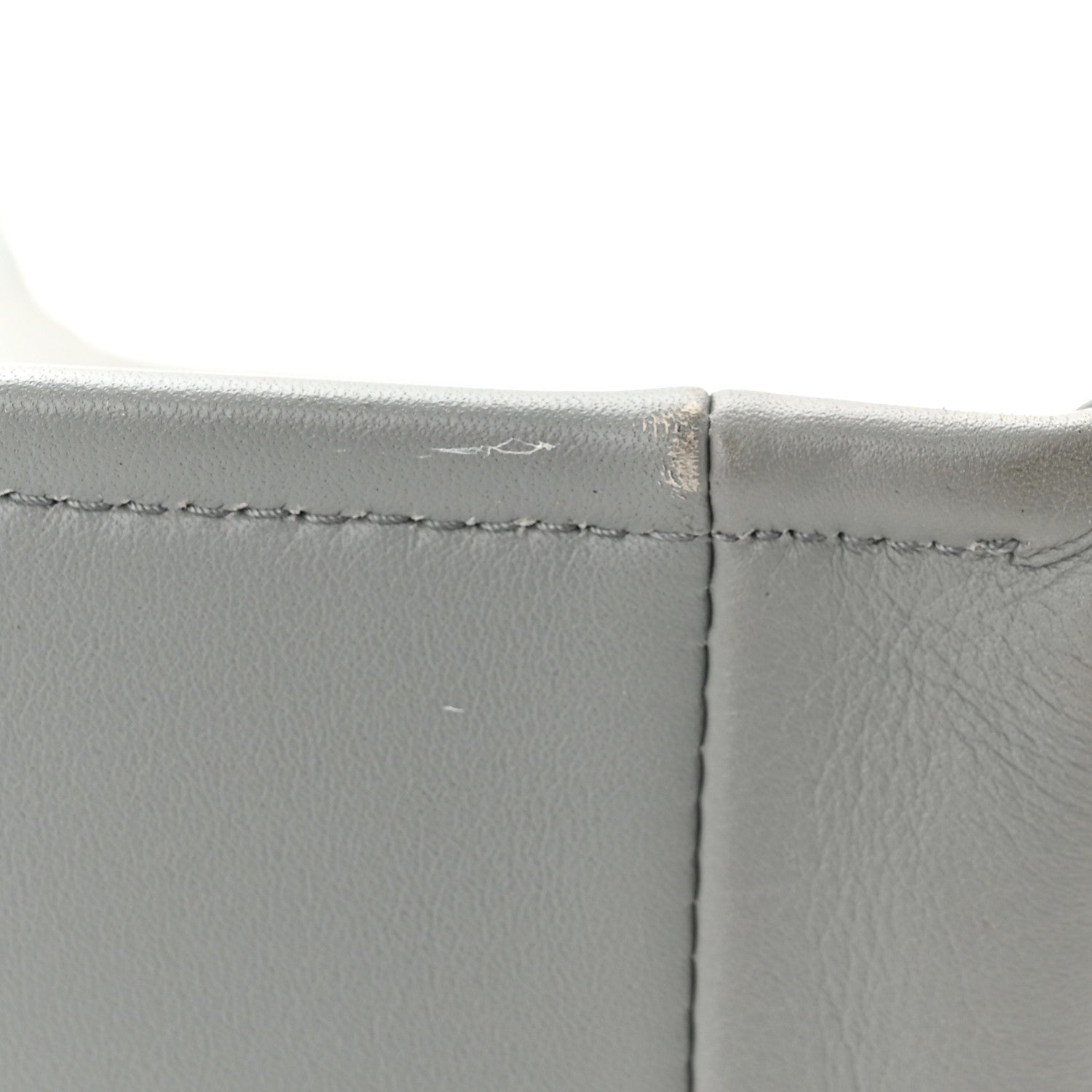 Christian Dior Calfskin Embossed Medium Book Tote Grey 11 of 13