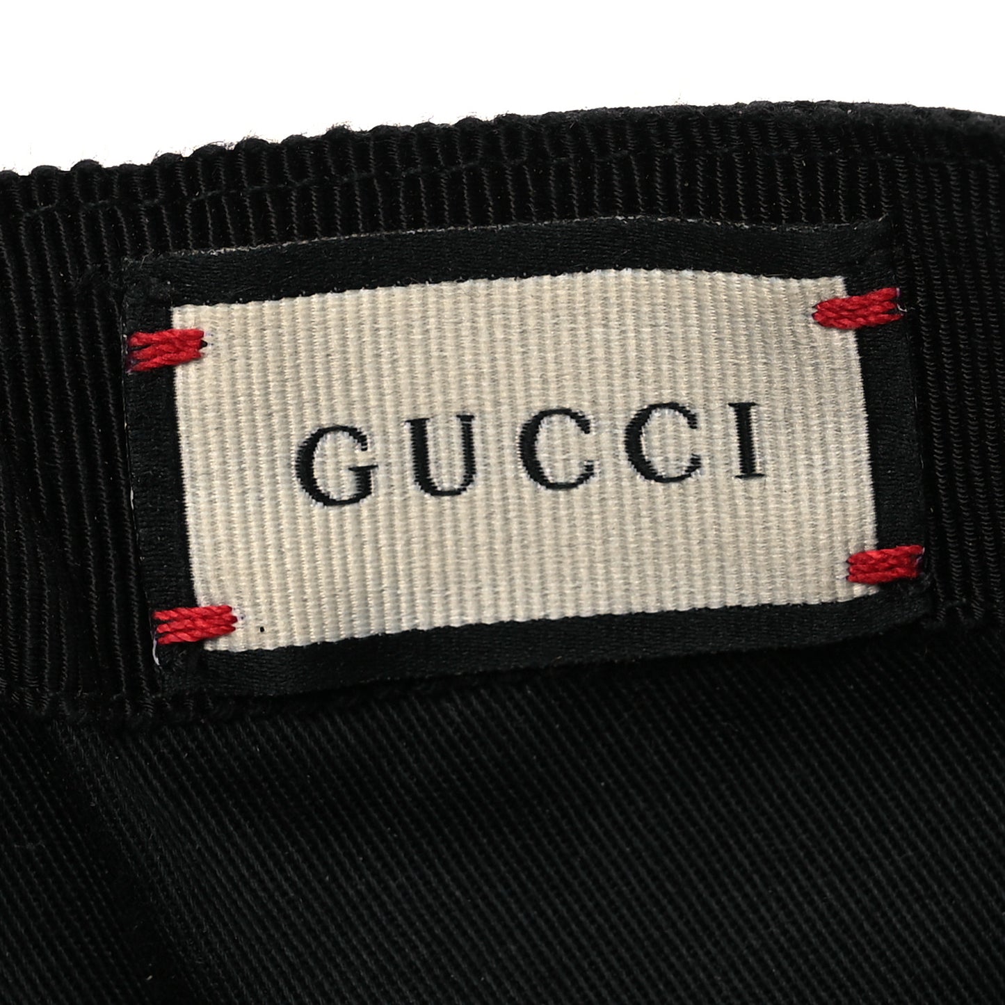 Monogram Web Baseball Hat XS Black